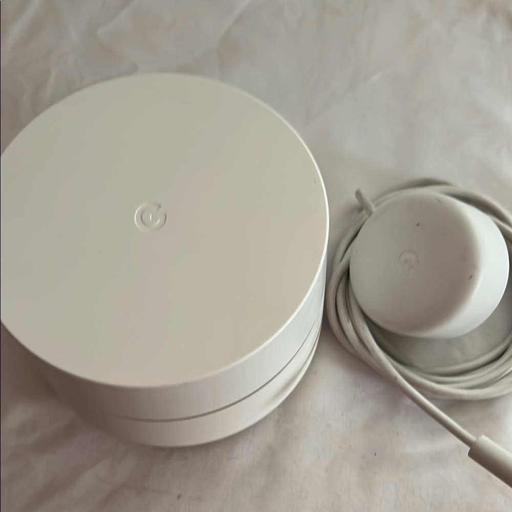 Google White WiFi System with Adapter